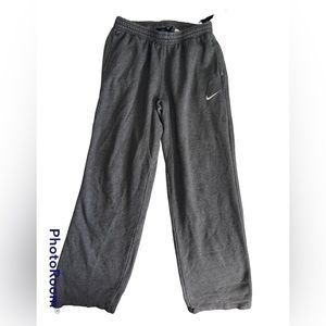 Nike Sweats With Flare Bottom - Dark Grey - Men’s Medium